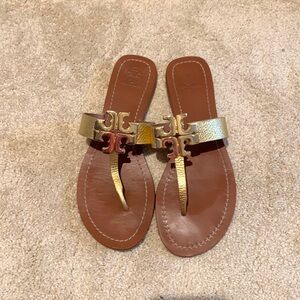 Tory Burch sandals in gold